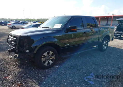 2013 Ford F-150 Fx2 from USA, damaged, VIN 1FTFW1CTXDFB39155